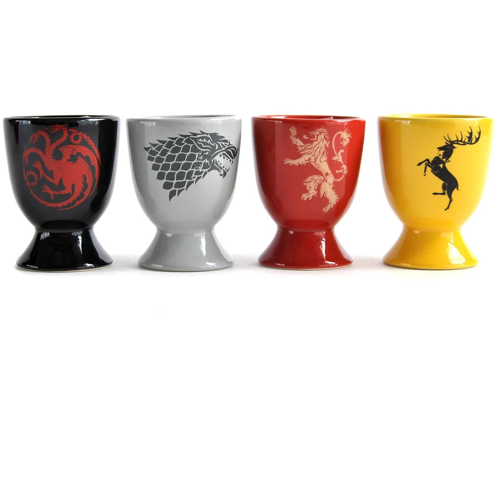Game of Thrones Sigils Egg Cups (Set of 4) Afbeelding 1