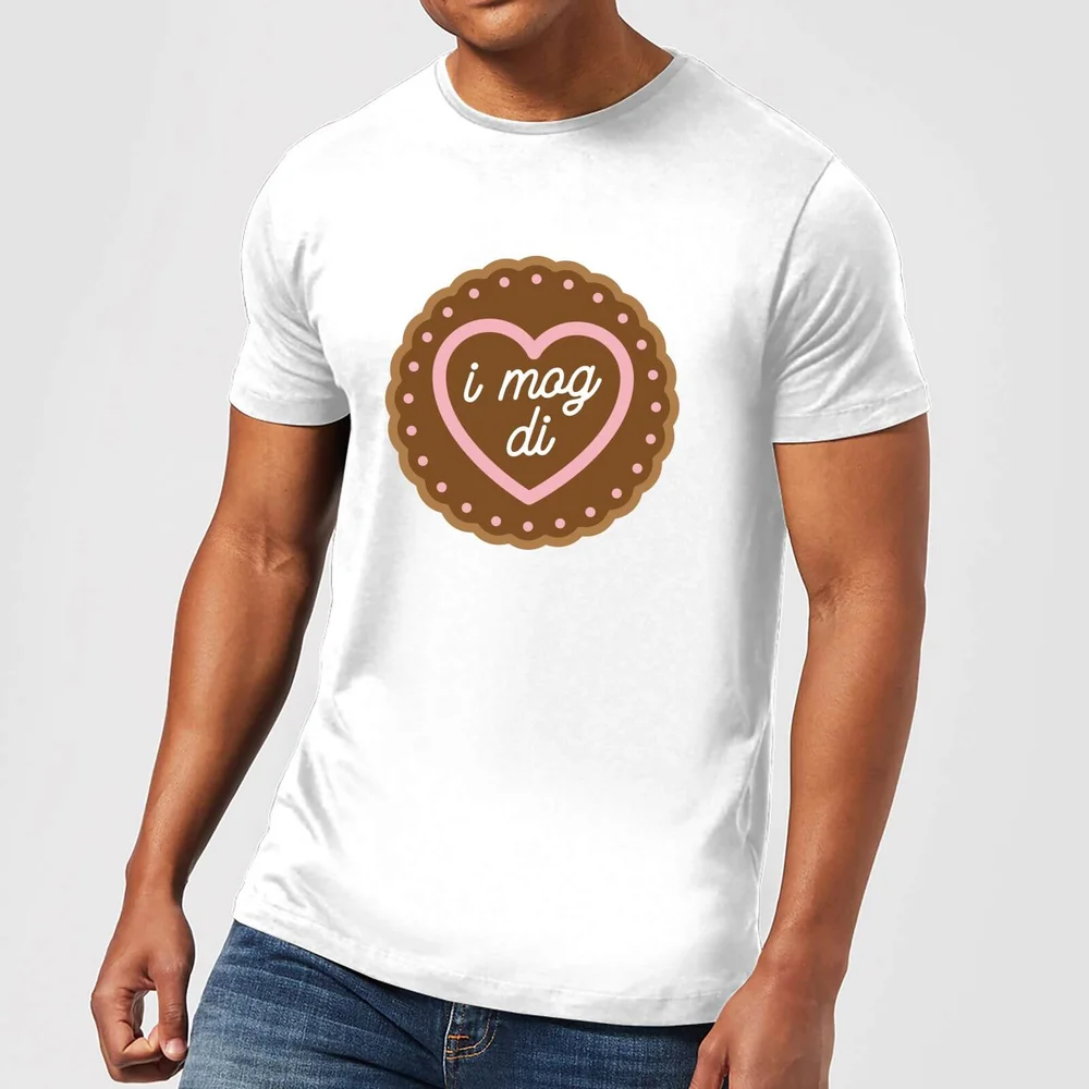 I Mog Di Men's T-Shirt - White - S - Wit Afbeelding 1