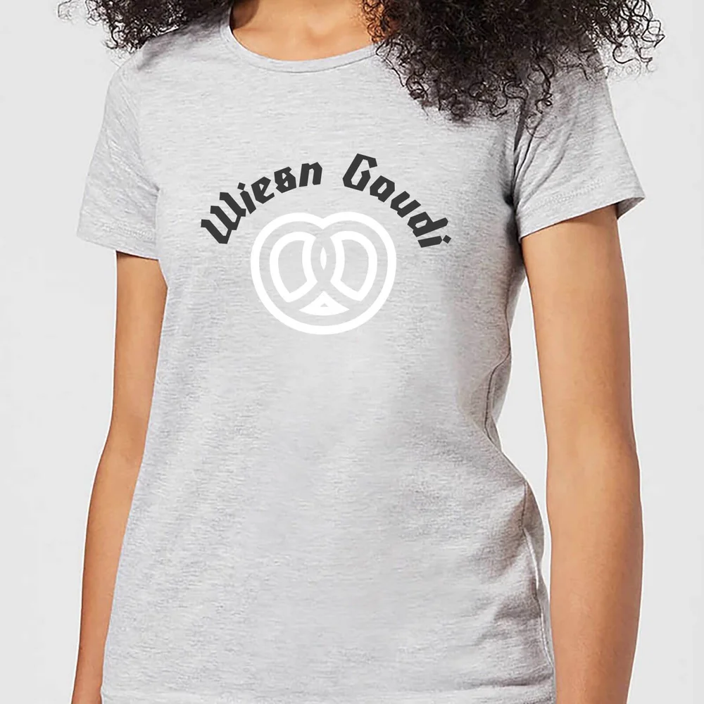 Wiesn Gaudi Women's T-Shirt - Grey - S - Grijs Afbeelding 1
