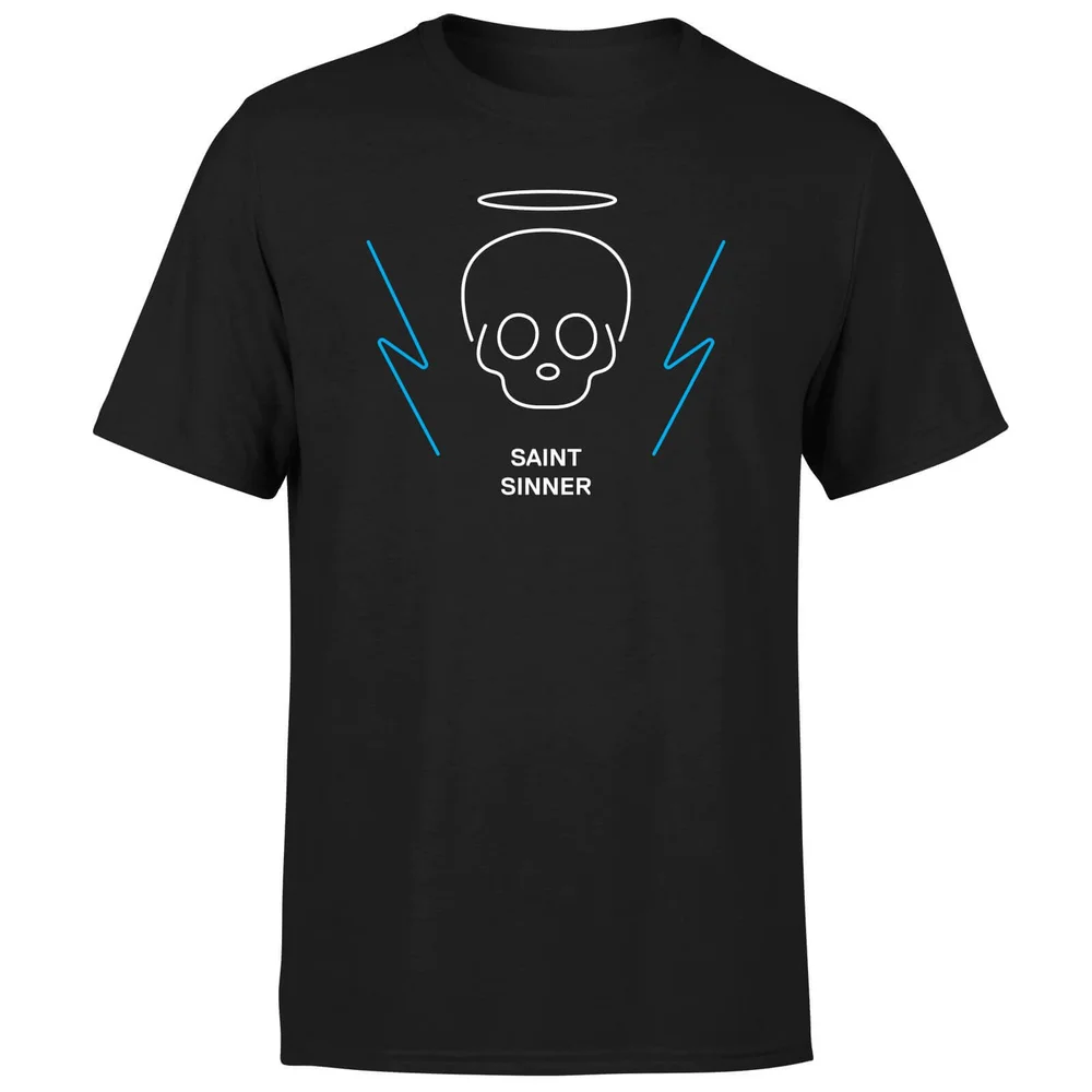 Celebrity Big Brother Saint Sinner Men's T-Shirt - Black - 3XL - Zwart Afbeelding 1