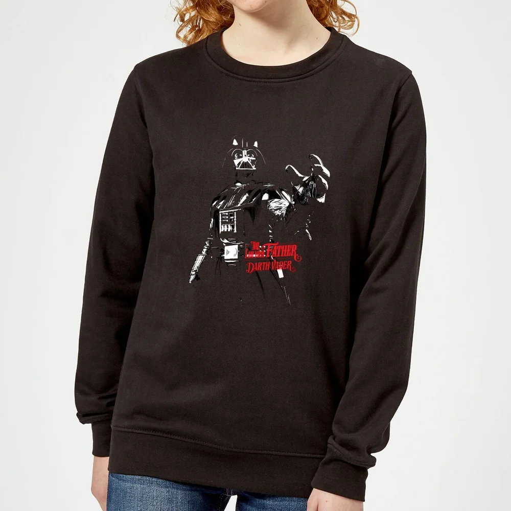Star Wars Darth Vader I Am Your Father Women's Sweatshirt - Black - S Afbeelding 1