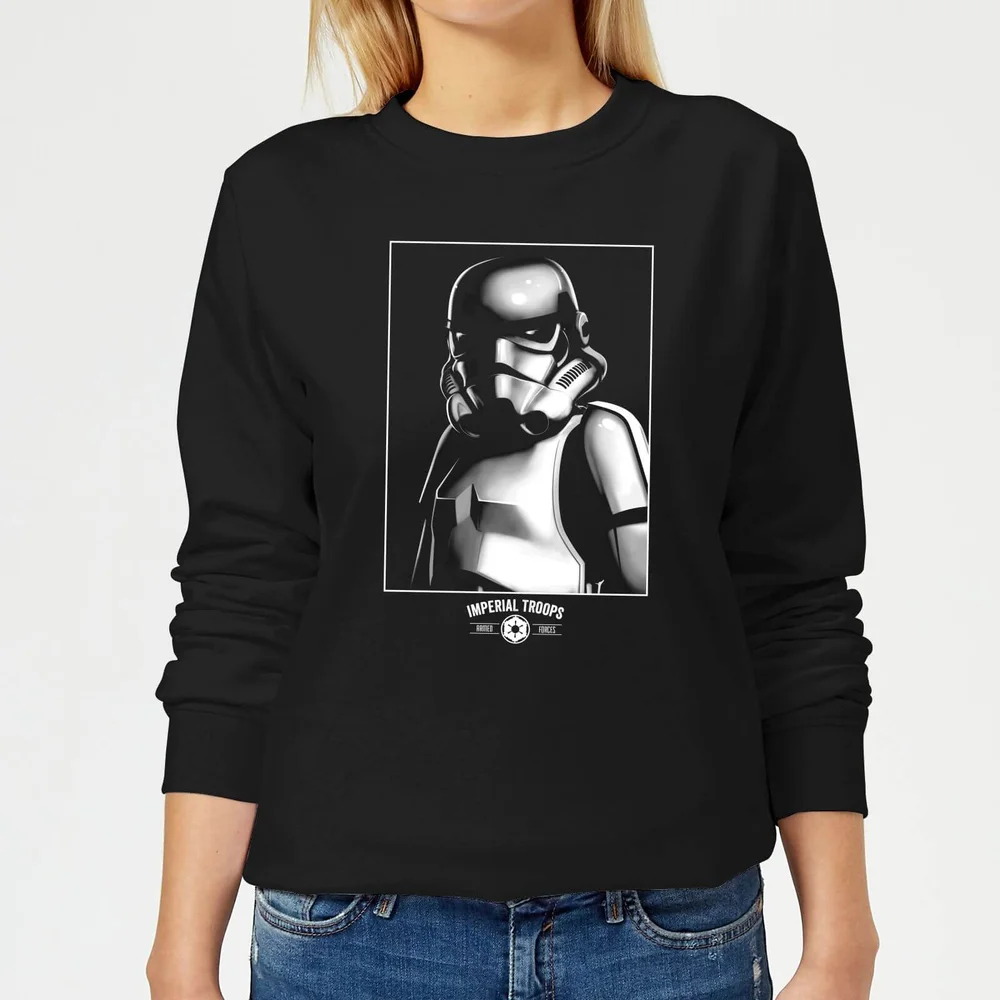 Star Wars Imperial Troops Women's Sweatshirt - Black - S Afbeelding 1