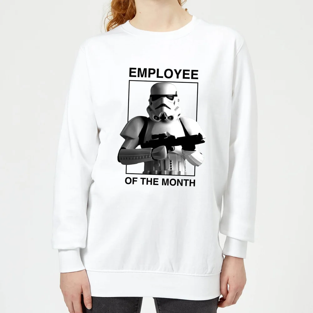 Star Wars Employee Of The Month Women's Sweatshirt - White - S - Wit Afbeelding 1