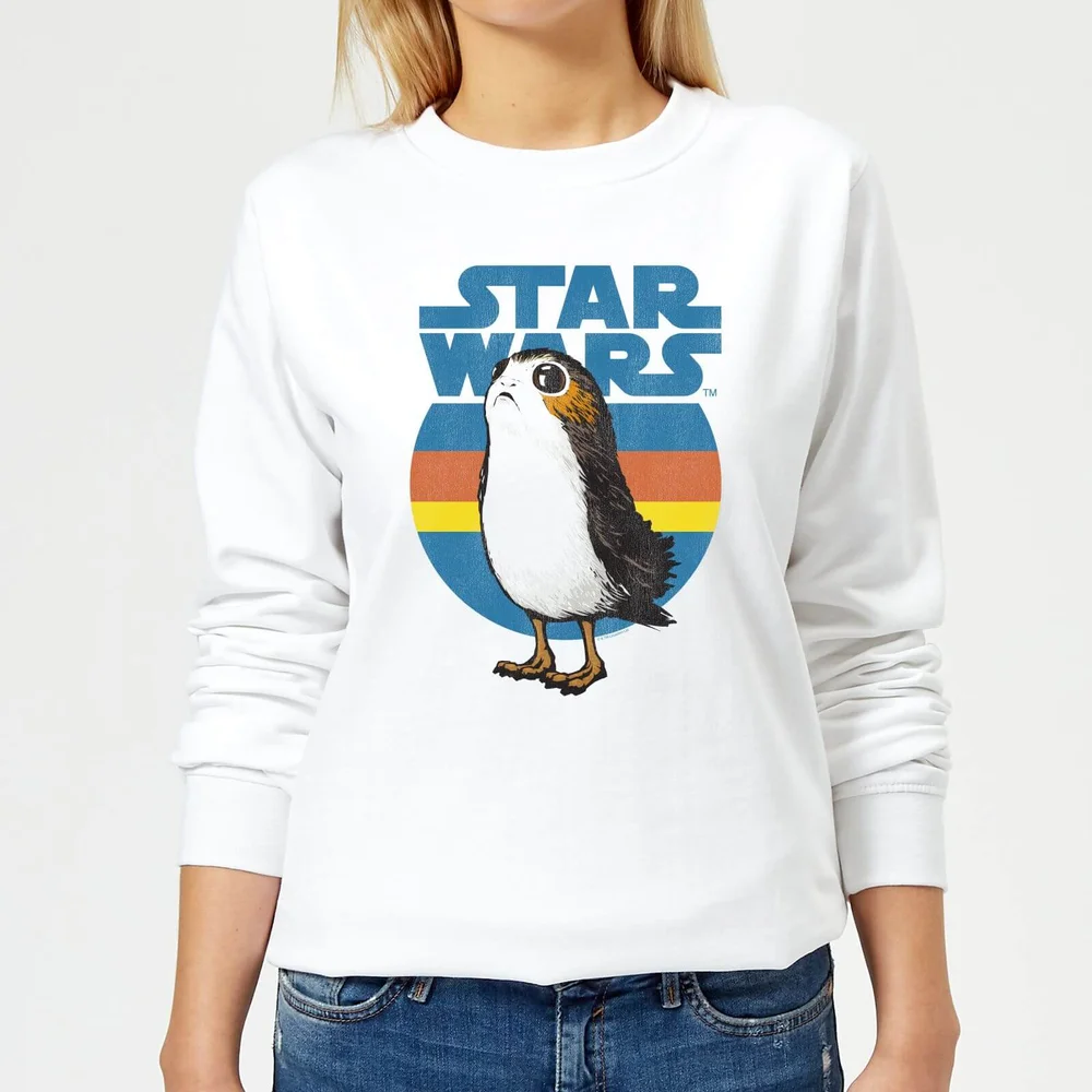 Star Wars Porg Damestrui - Wit - S Afbeelding 1