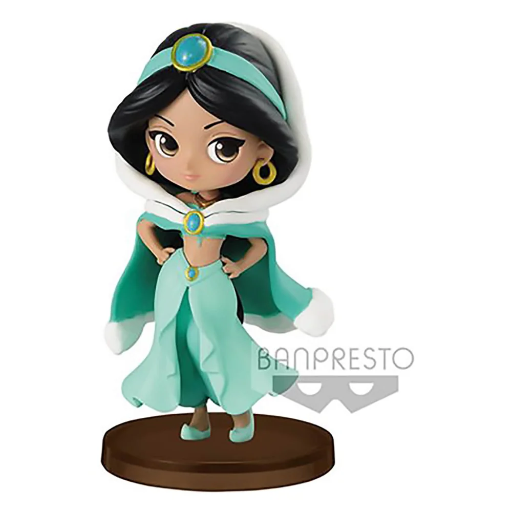 Banpresto Q Posket Petit Girls Festival Disney Aladdin Jasmine-figuur (winterjurk, 7 cm) Afbeelding 1