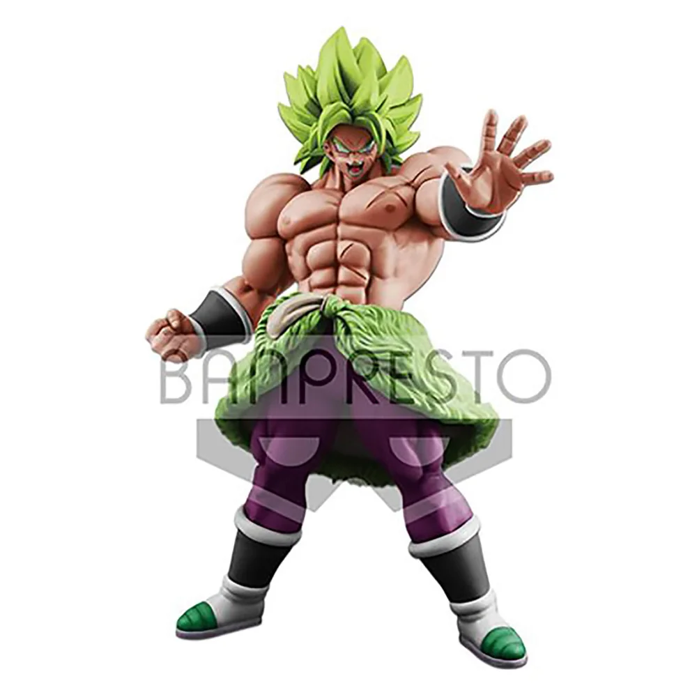 Banpresto Big Figure! Dragon Ball Super King Clustar Super Saiyan Broly Figure 30cm (Full Power) Afbeelding 1
