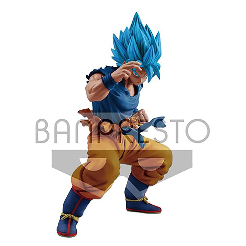 Banpresto Masterlise Dragon Ball Super Super Saiyan God Son Goku Figure 18cm Afbeelding 1