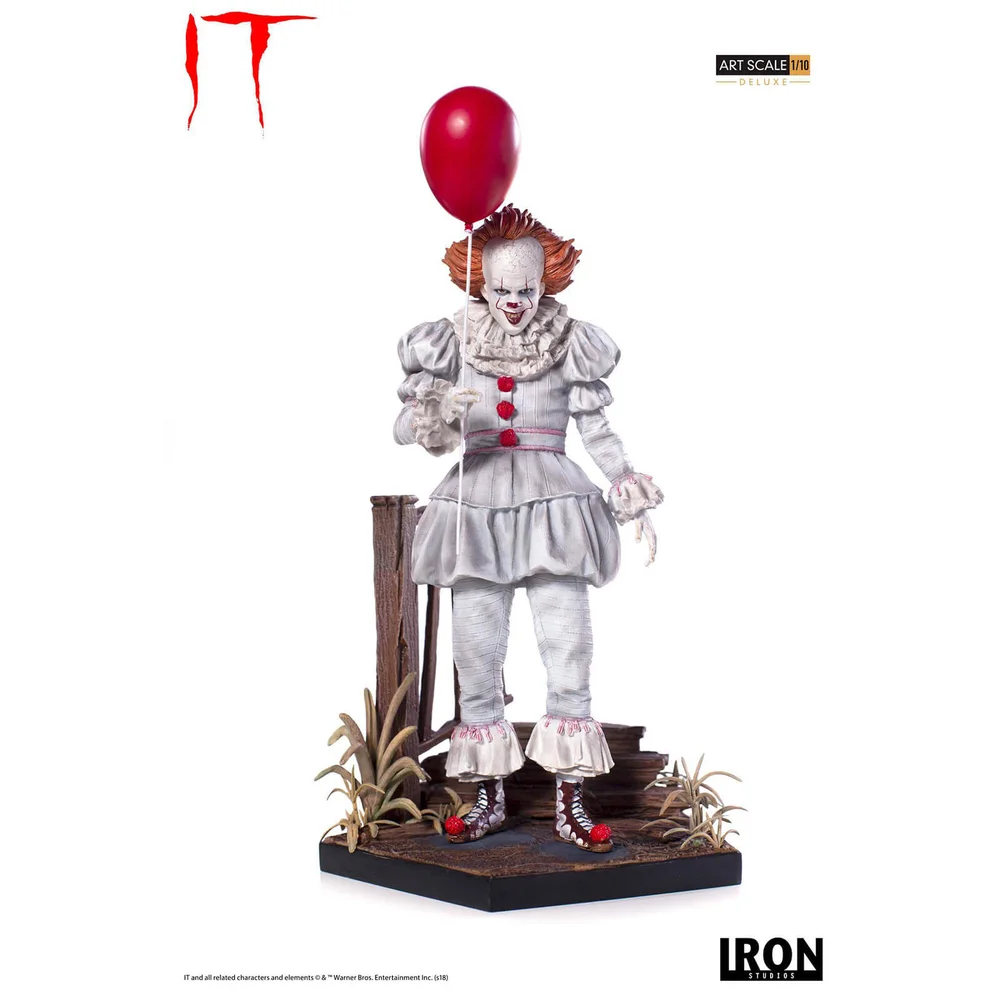 Iron Studios Stephen King's IT 2017 Deluxe Art Scale Statue 1/10 Pennywise 25 cm Afbeelding 1