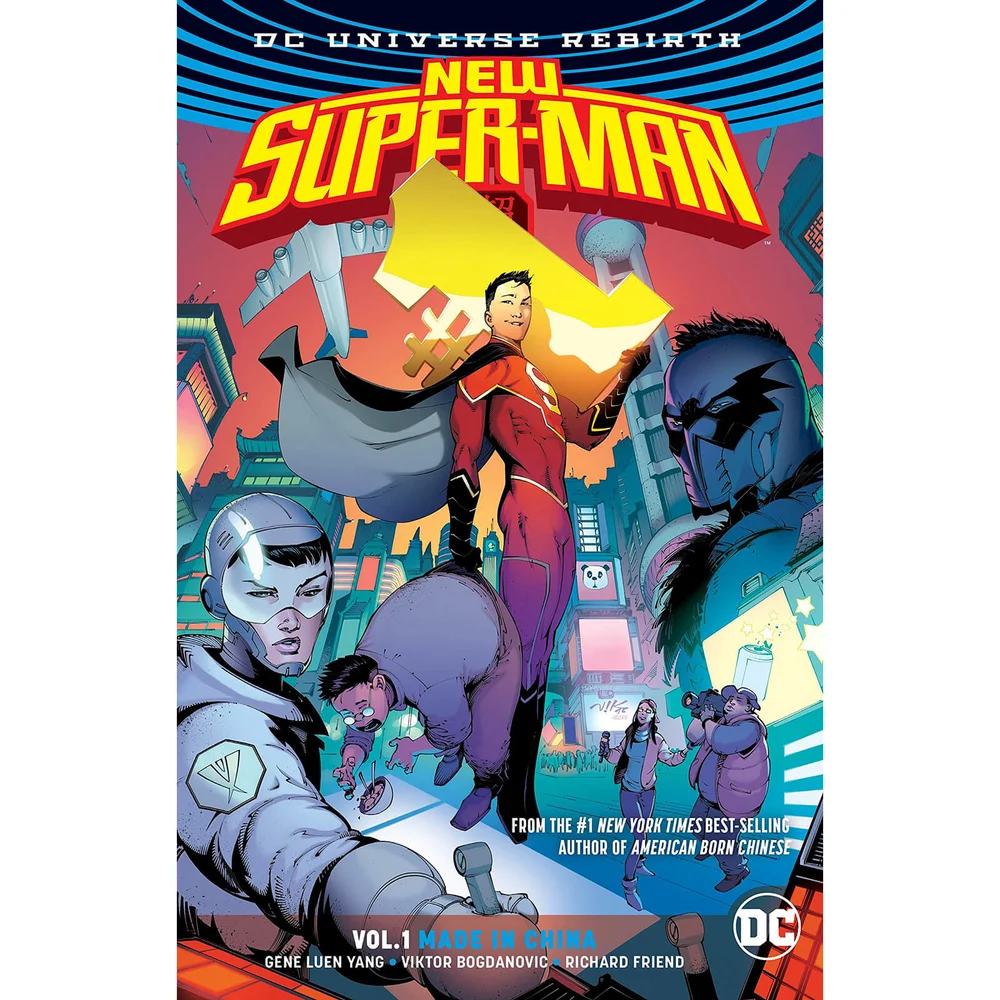 DC Comics New Super Man Vol 01 Made In China (Rebirth) (Graphic Novel) Afbeelding 1