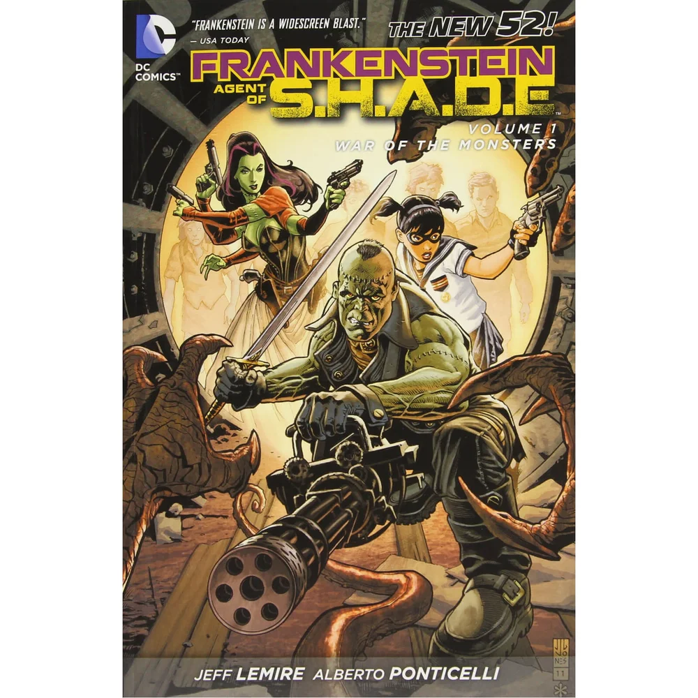 DC Comics Frankenstein Agent Of Shade Vol 01 War Monsters (stripboek) Afbeelding 1