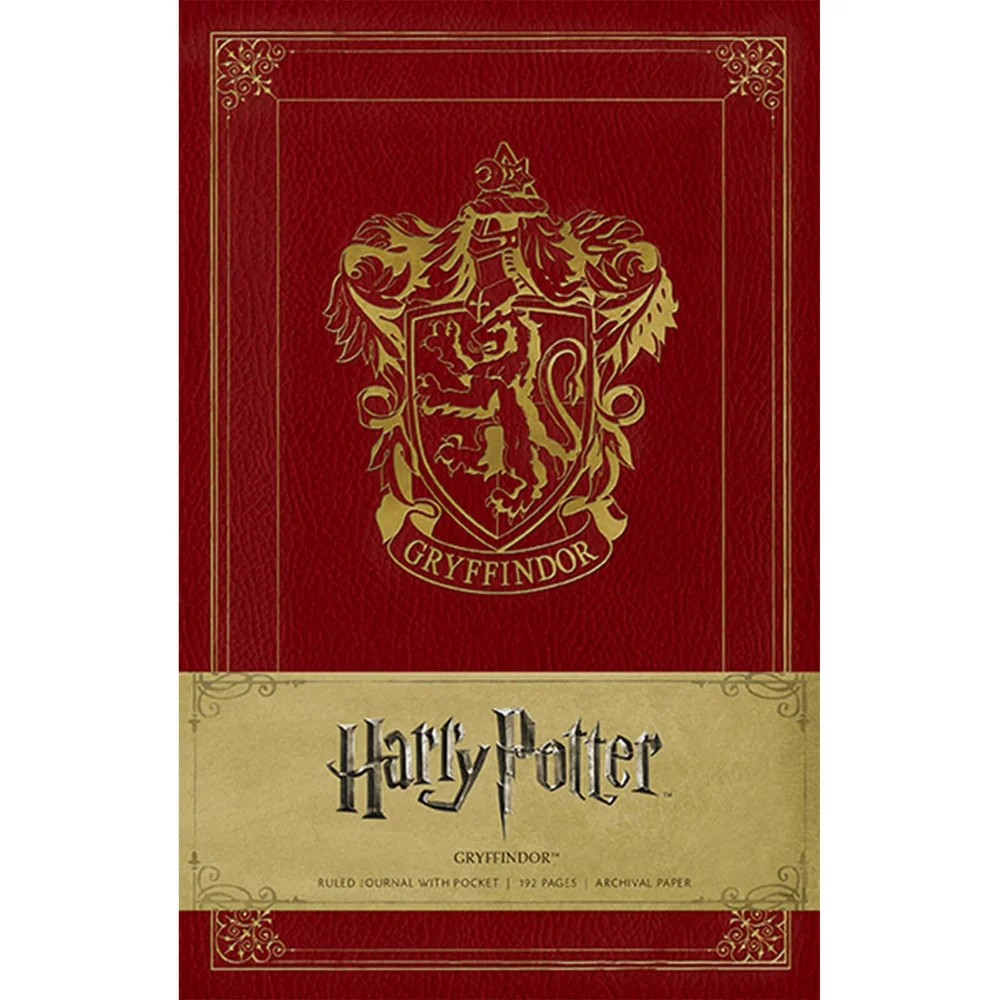 Gryffindor Crest Hardcover Ruled Journal Afbeelding 1