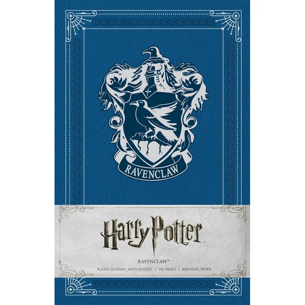 Ravenclaw Crest Hardcover Ruled Journal Afbeelding 1