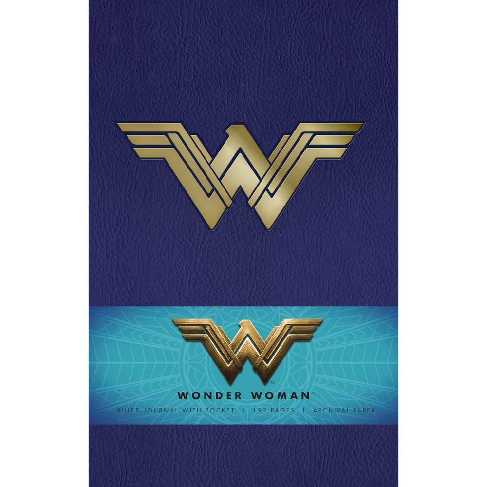 Wonder Woman Hardback Ruled Journal Afbeelding 1