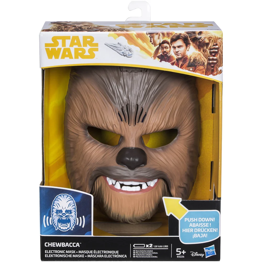 Star Wars Chewbacca electronisch masker Afbeelding 1