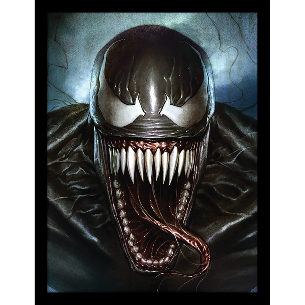 Marvel Venom (Sinister Smile) Framed 30 x 40cm Print Afbeelding 1