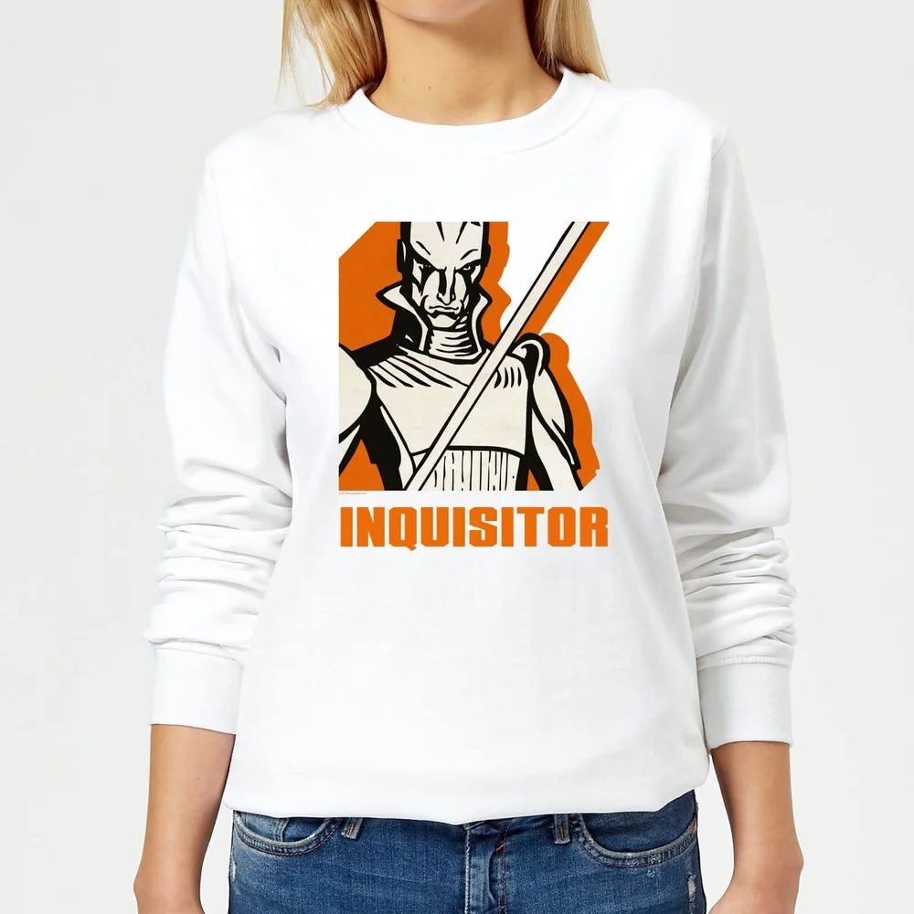 Star Wars Rebels Inquisitor Damestrui - Wit - S - Wit Afbeelding 1