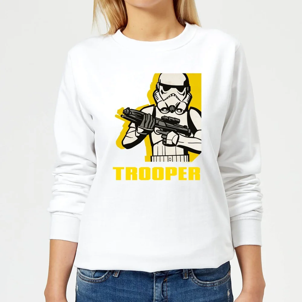 Star Wars Rebels Trooper Damestrui - Wit - S - Wit Afbeelding 1