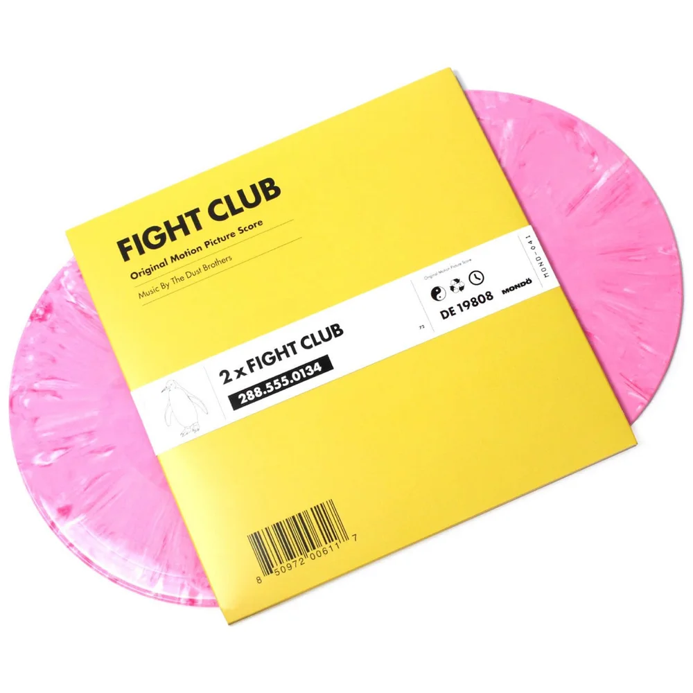 Mondo Fight Club (1999 Originele Soundtrack) 2lp (Roze Vinyl) Afbeelding 1