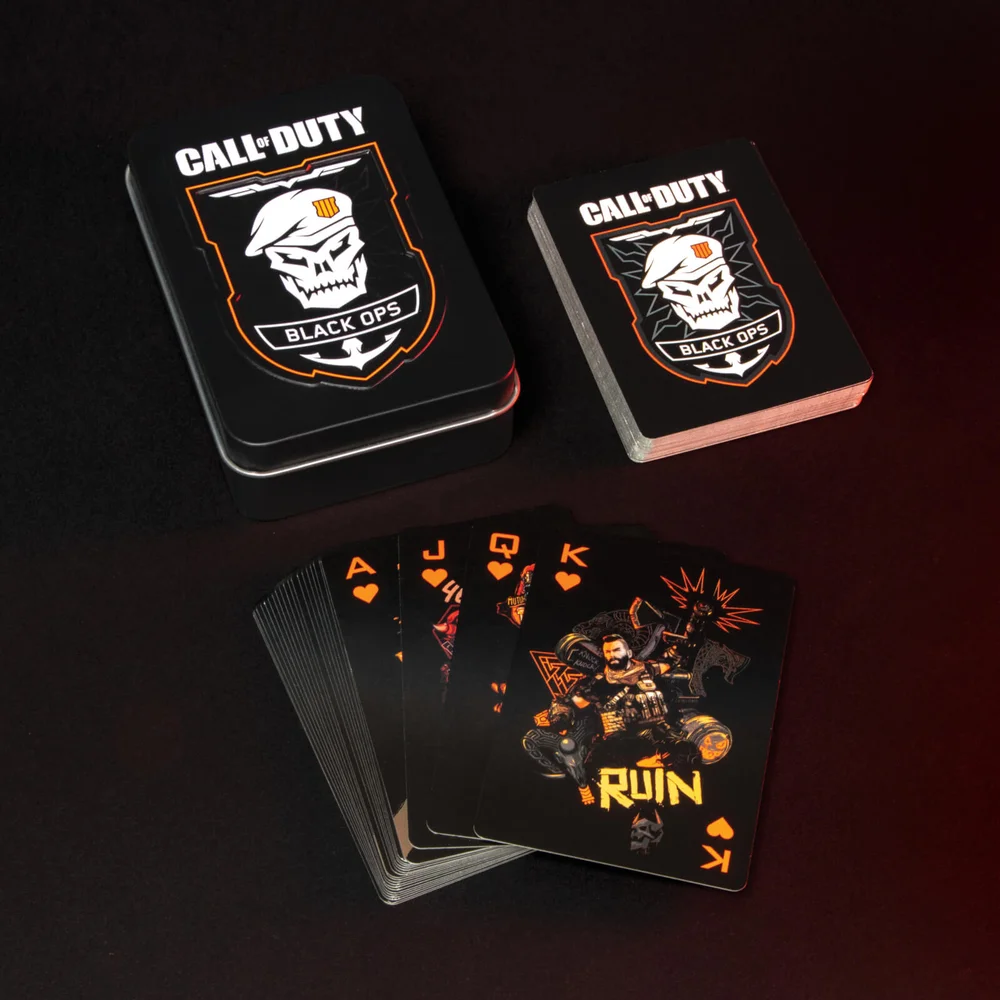 Call of Duty Black Ops 4 speelkaarten Afbeelding 1