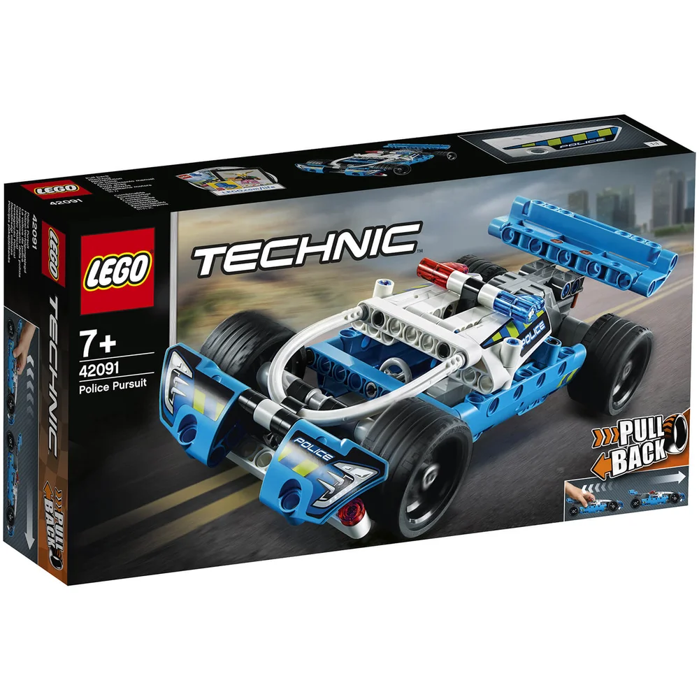 LEGO Technic: Police Pursuit Police Car Toy Set (42091) Afbeelding 1