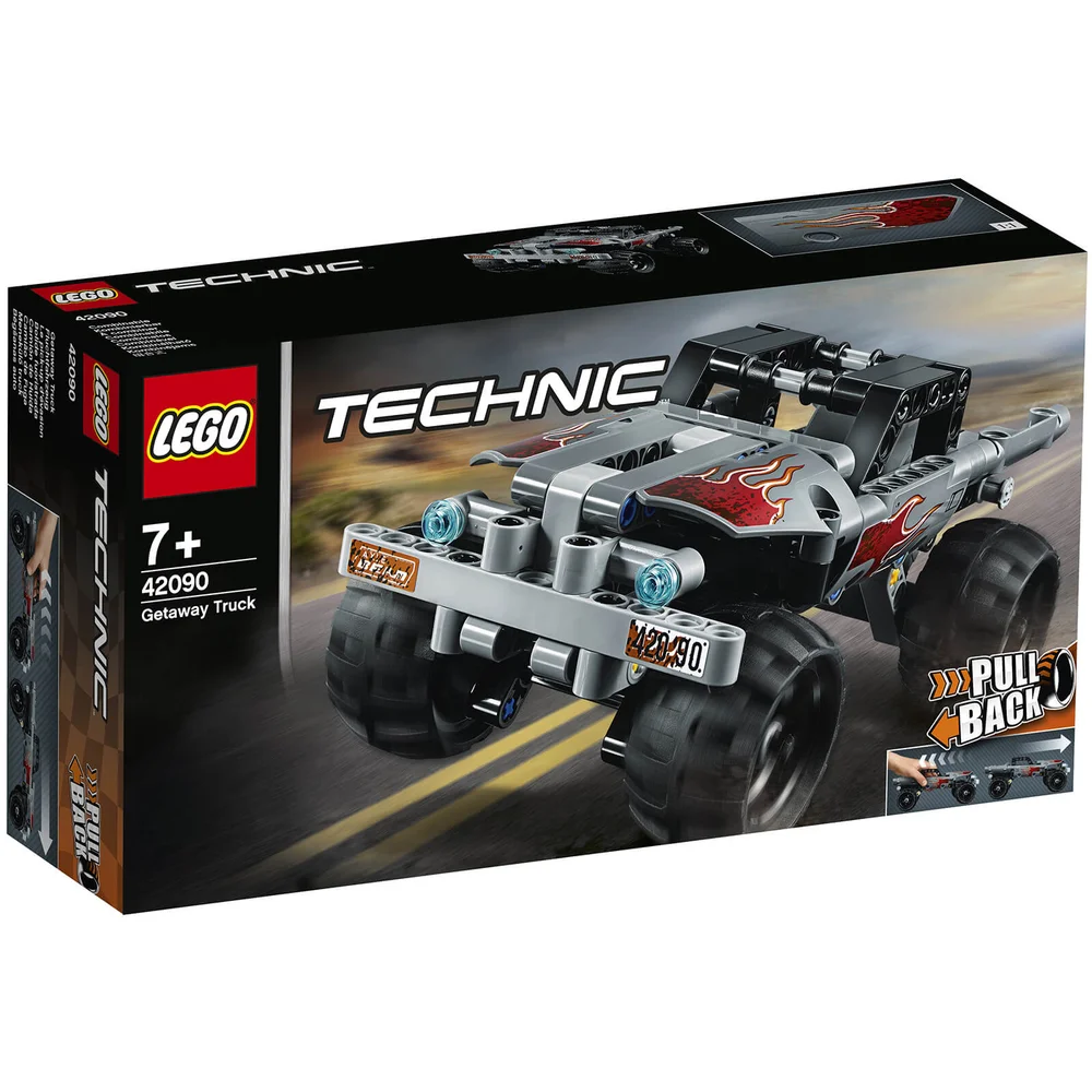 LEGO Technic: Getaway Truck Pull-Back Set (42090) Afbeelding 1
