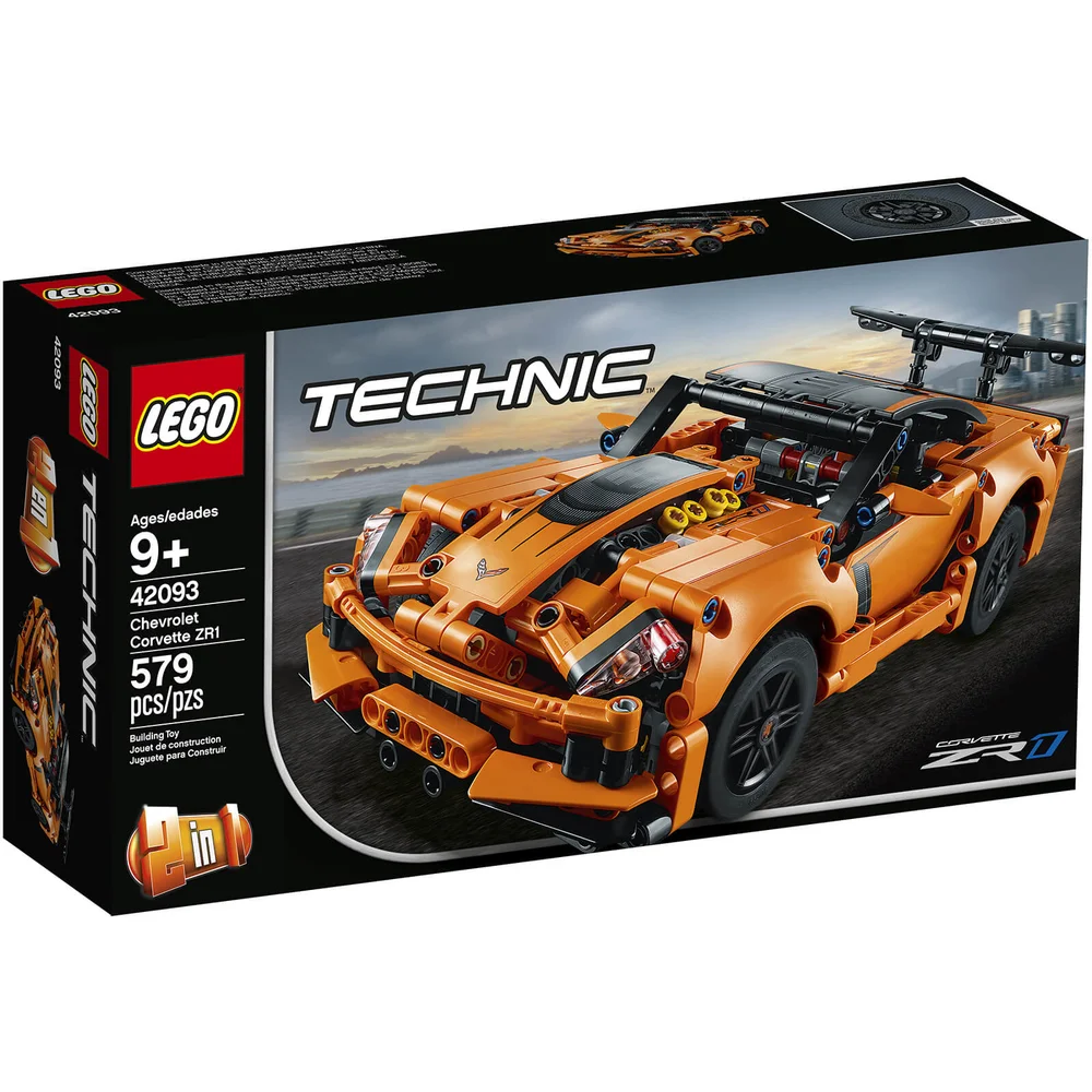 LEGO Technic: Chevrolet Corvette ZR1 rall auto set (42093) Afbeelding 1