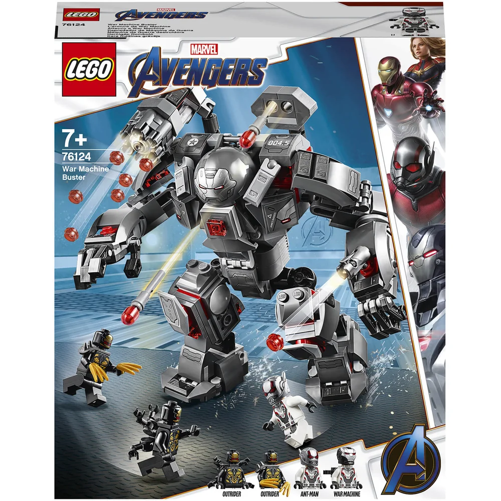 LEGO Super Heroes: War Machine buster (76124) Afbeelding 1