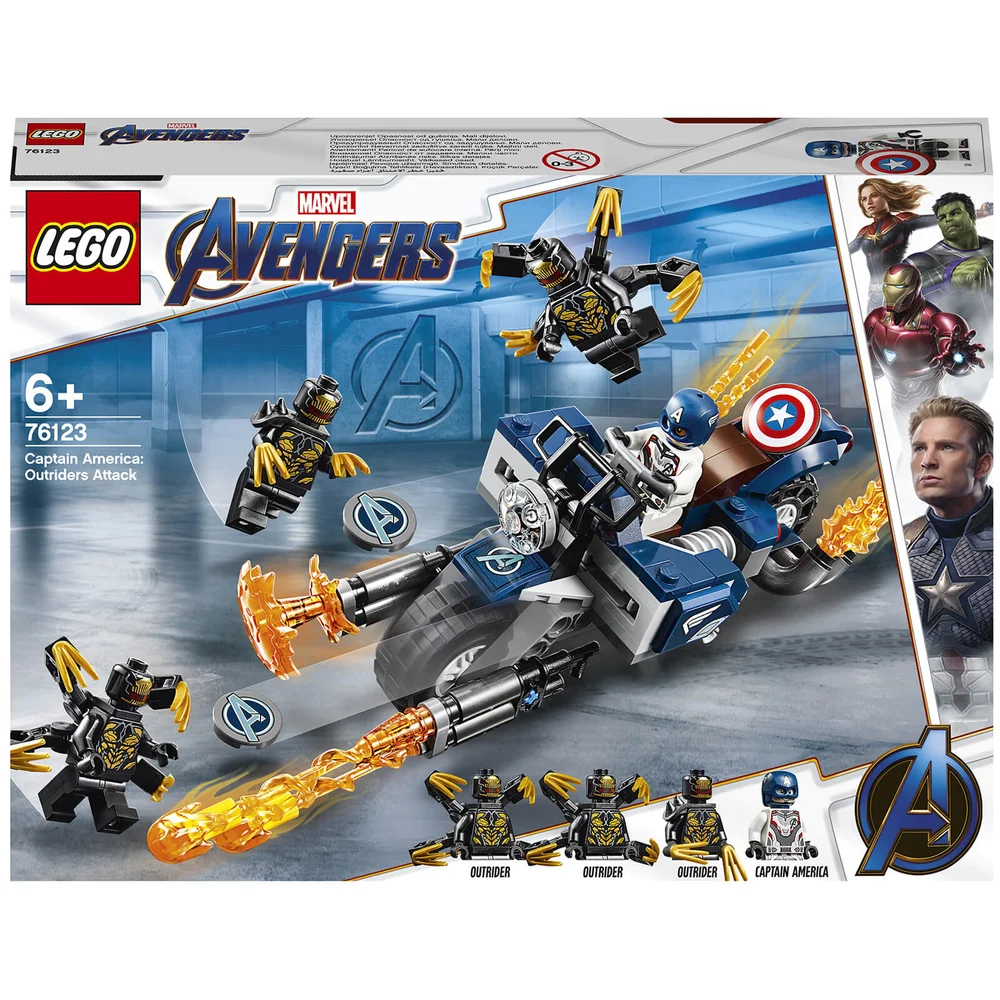 LEGO Marvel Avengers Outriders Attack Toy (76123) Afbeelding 1