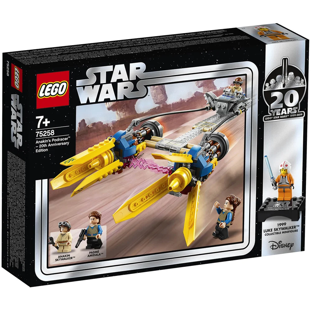 LEGO Star Wars Classic: Anakin's Podracer - uitgave ter ere van het 20-jarig bestaan (75258) Afbeelding 1