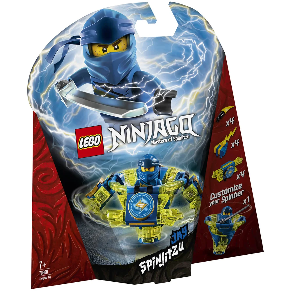 LEGO Ninjago: Spinjitzu Jay (70660) Afbeelding 1
