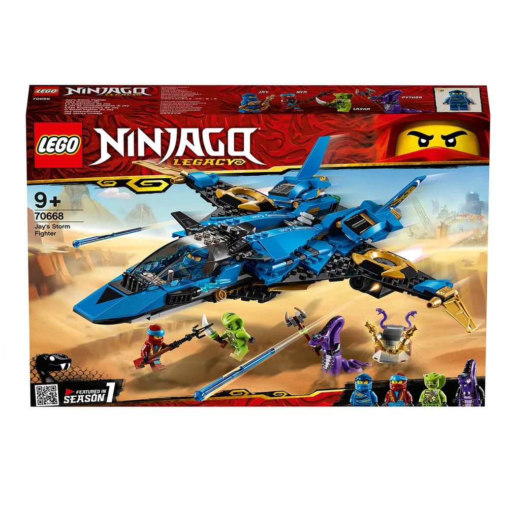 LEGO NINJAGO: Jay's Storm Fighter Set (70668) Afbeelding 1