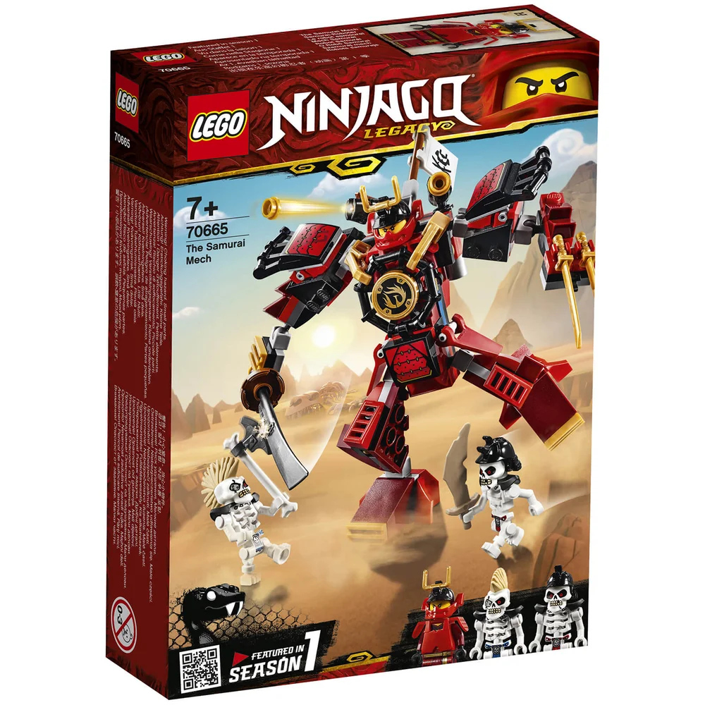 LEGO NINJAGO: The Samurai Mech Action Figure (70665) Afbeelding 1