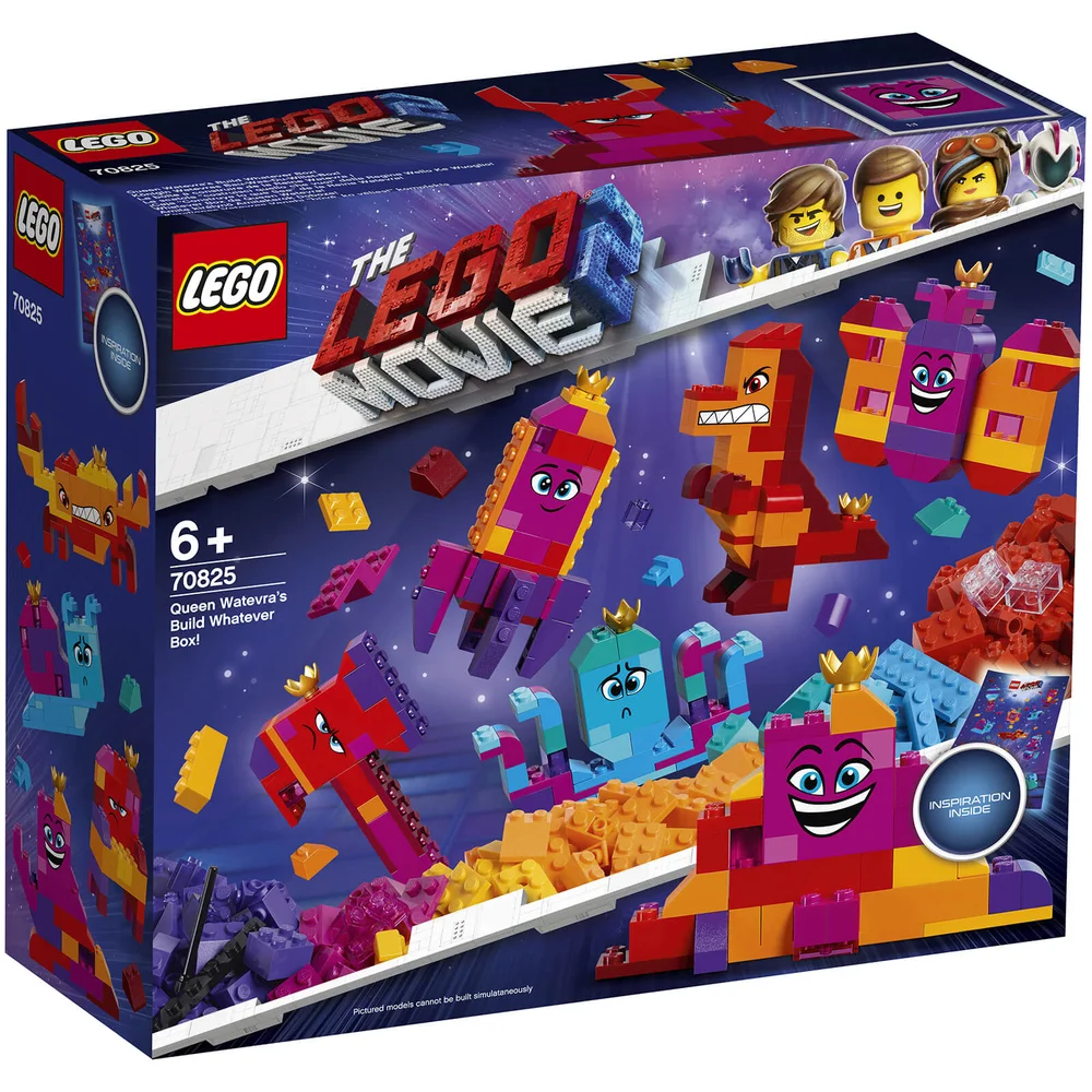 LEGO Movie 2: Queen Watevra's Build Whatever Box! (70825) Afbeelding 1