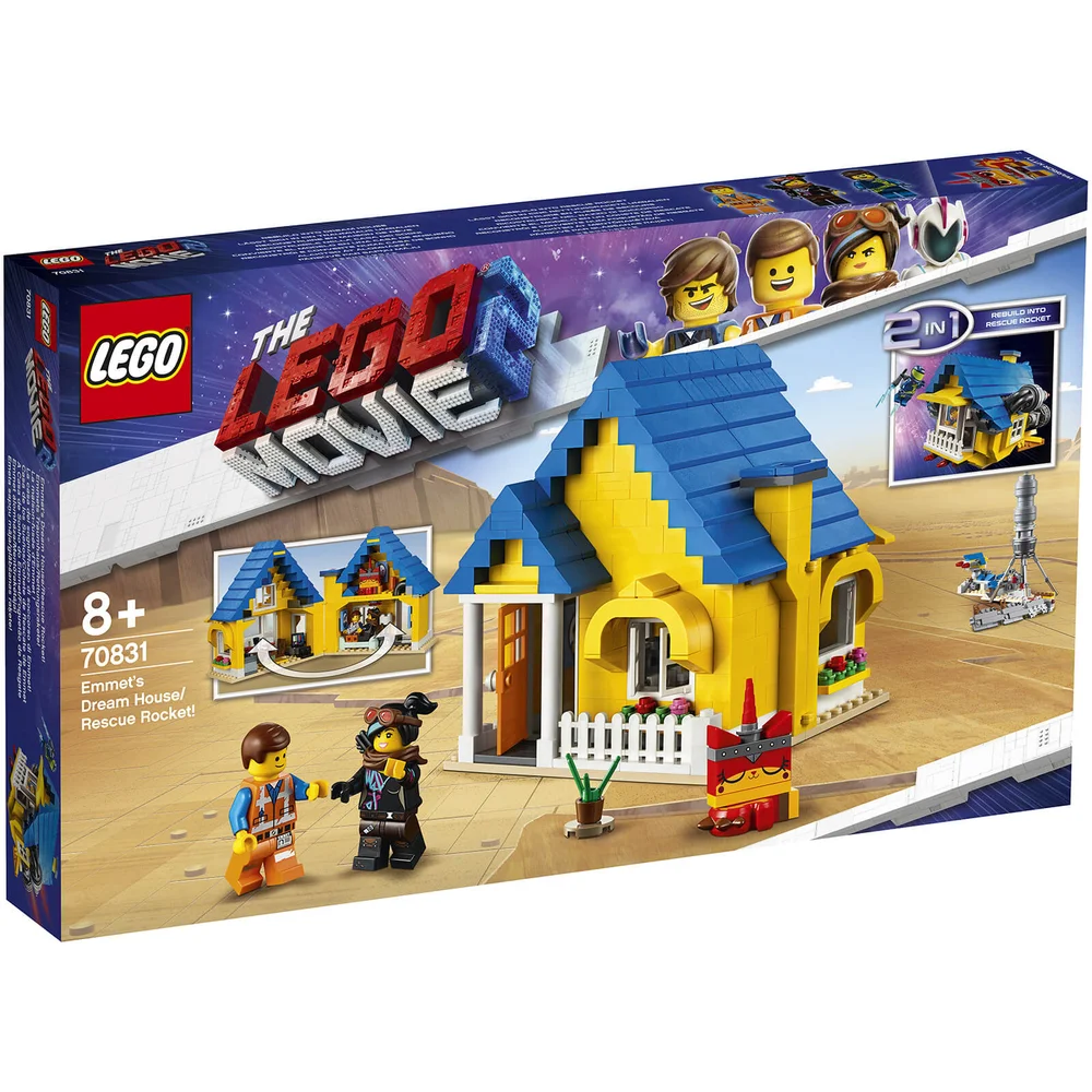 LEGO Movie 2: Emmet's Dream House/Rescue Rocket! (70831) Afbeelding 1