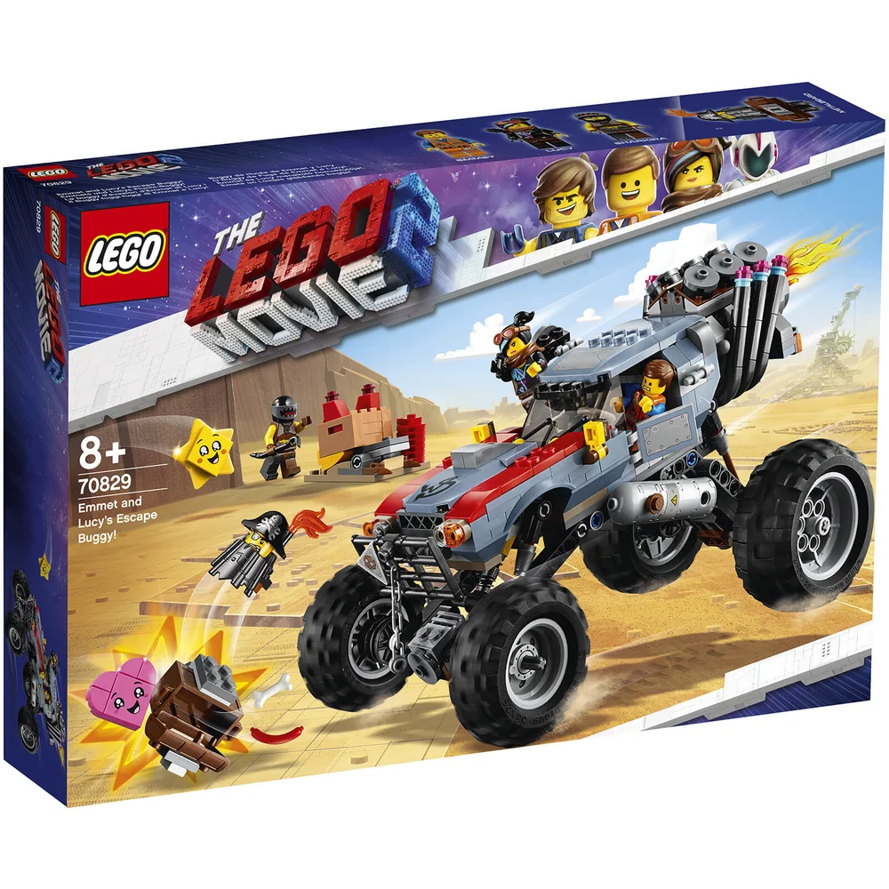 LEGO Movie 2: Emmet and Lucy's Escape Buggy! (70829) Afbeelding 1