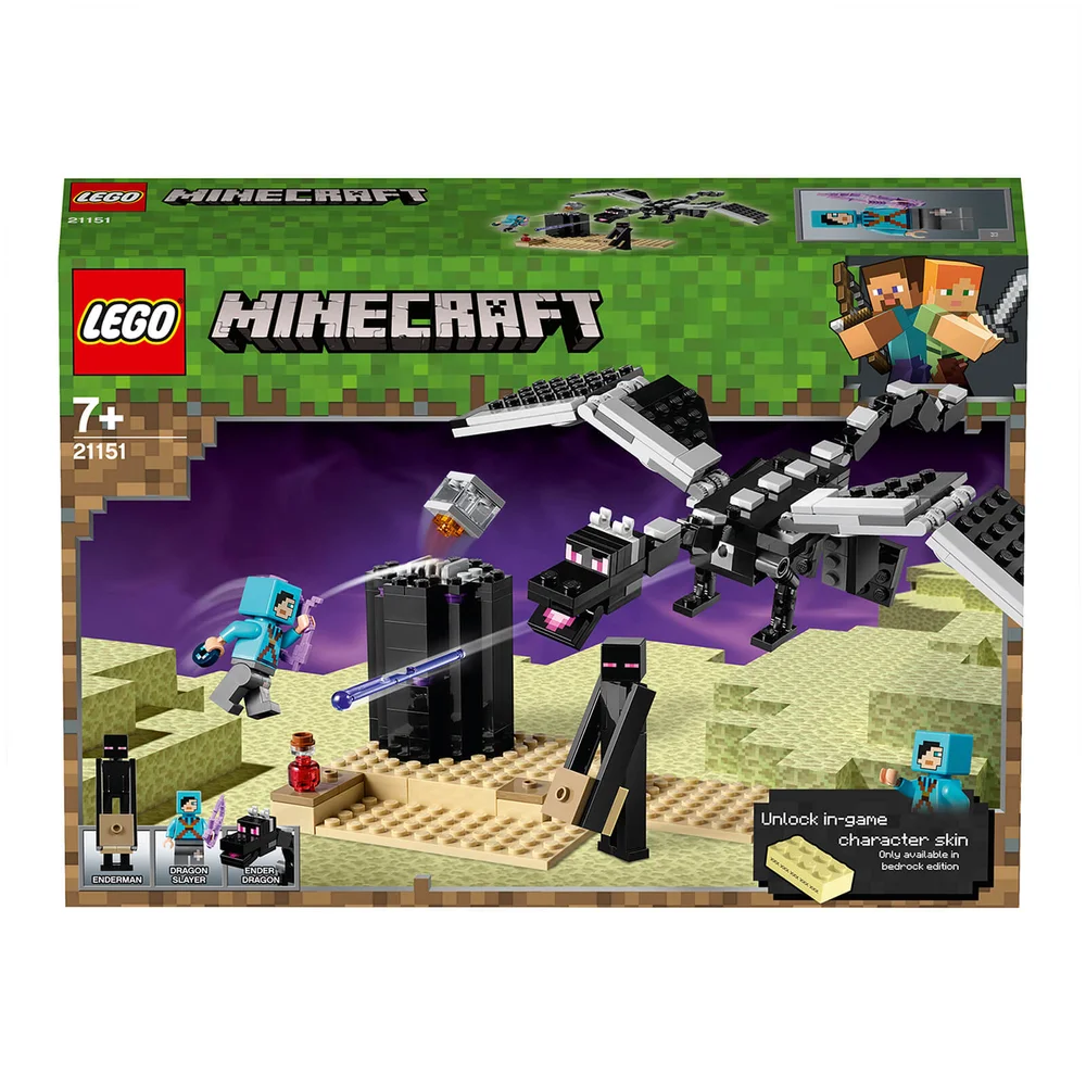 LEGO Minecraft: De eindstrijd verzamelbaar speelgoed (21151) Afbeelding 1