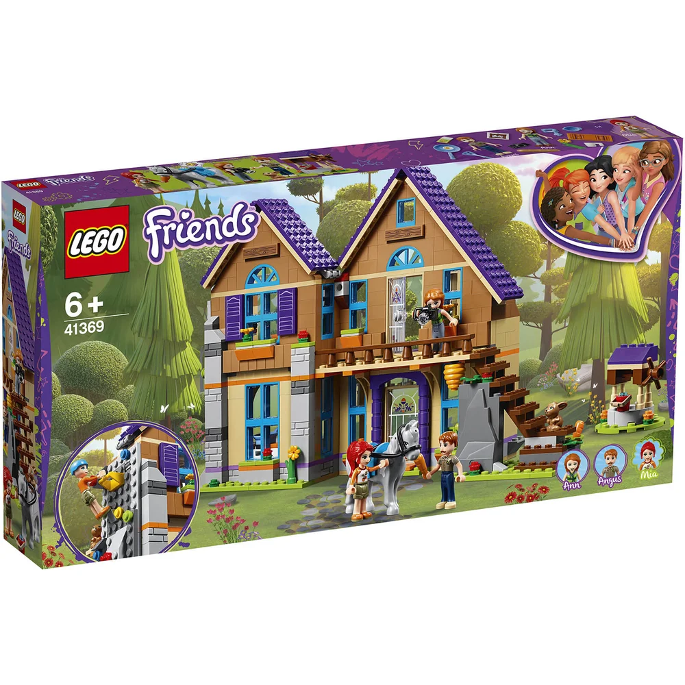 LEGO Mia's House, Doll House Construction Toy with Animal Toys (41369) Afbeelding 1