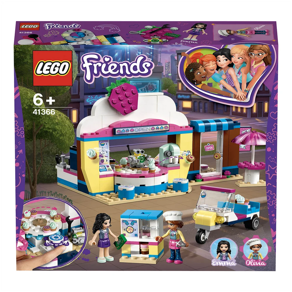 LEGO Friends: Olivia's Cupcake Café Doll House (41366) Afbeelding 1