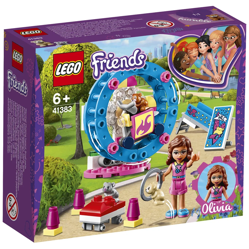 LEGO Friends: Olivia's Hamster Playground Toy (41383) Afbeelding 1