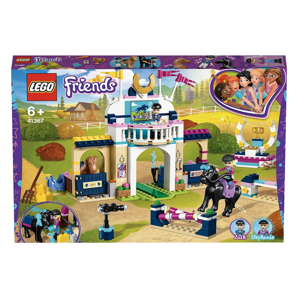 LEGO Friends: Stephanie's Horse Jumping Playset (41367) Afbeelding 1