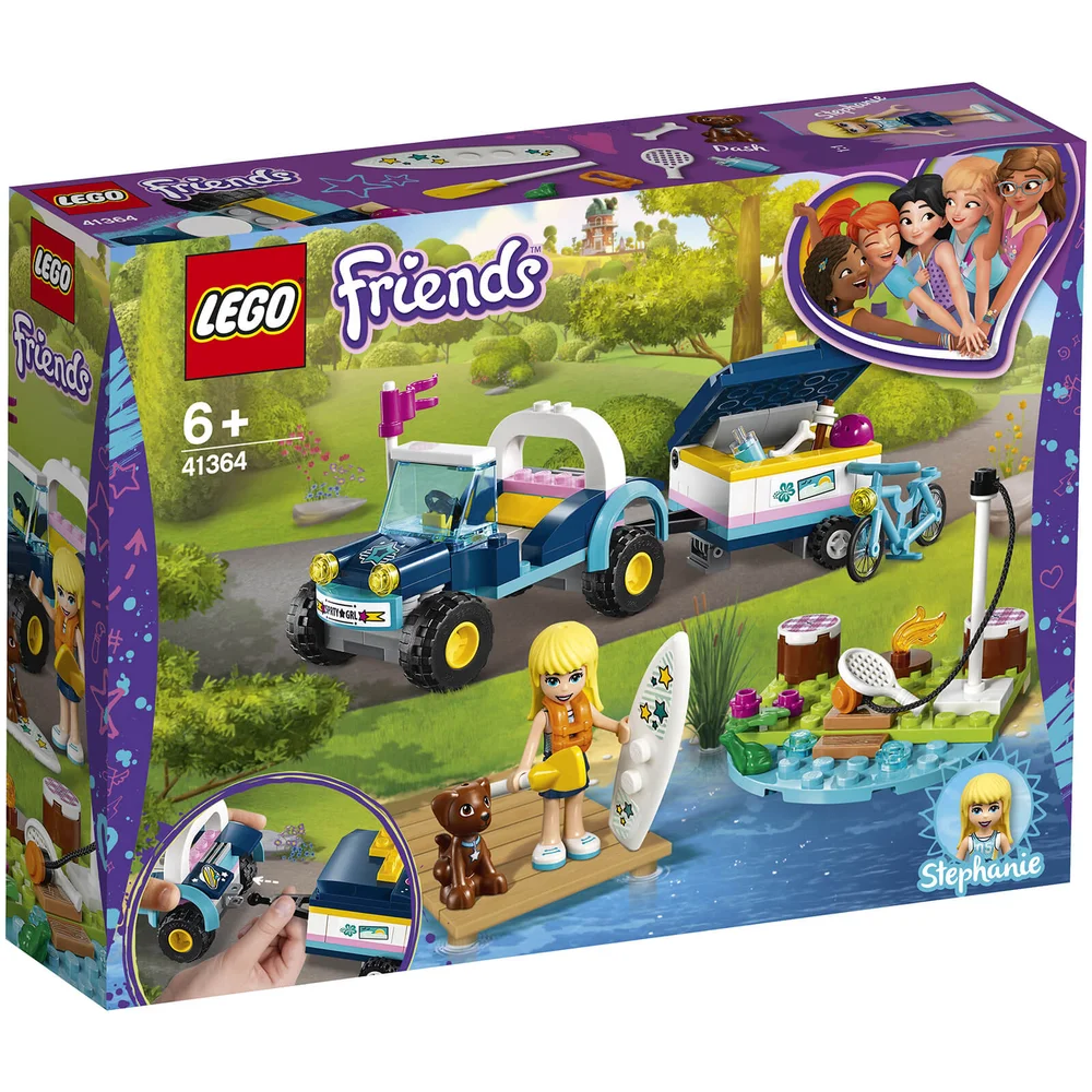 LEGO Friends: Stephanie's Buggy and Trailer (41364) Afbeelding 1
