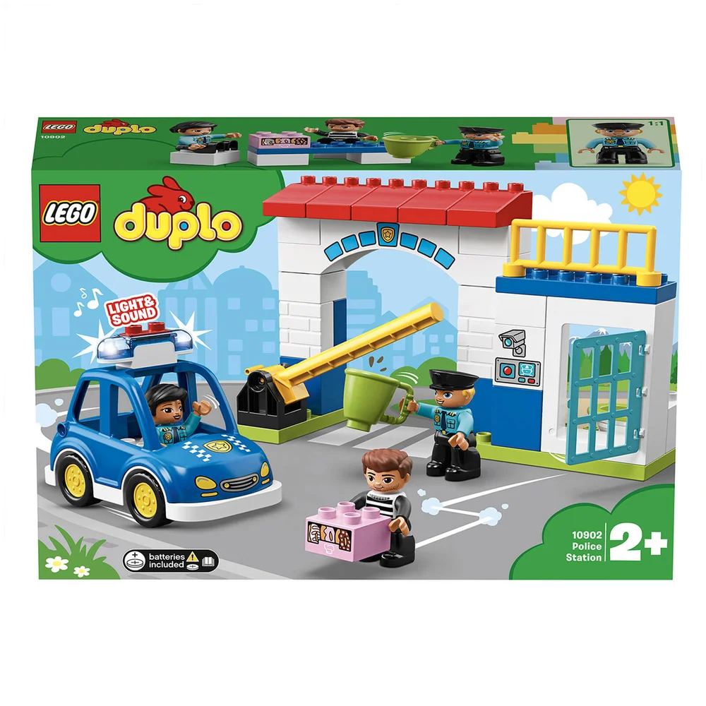 LEGO DUPLO Town: Police Station Building Set (10902) Afbeelding 1