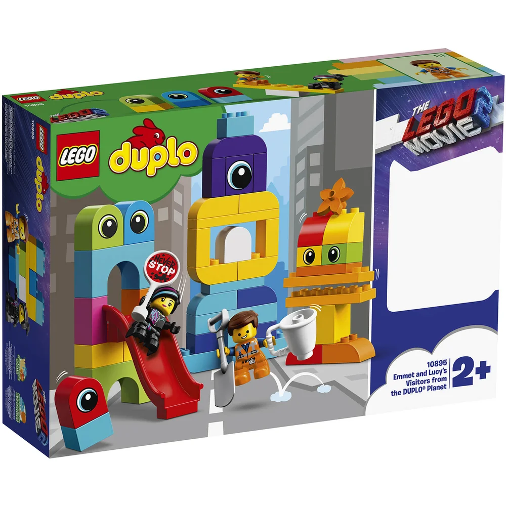 LEGO DUPLO LEGO Movie 2: Emmet and Lucy's Visitors from the DUPLO® Planet (10895) Afbeelding 1