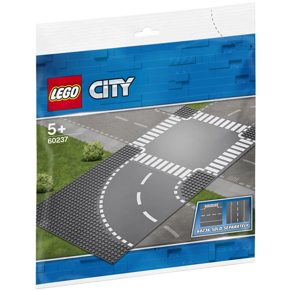 LEGO City Supplementary: Curve and Crossroad (60237) Afbeelding 1