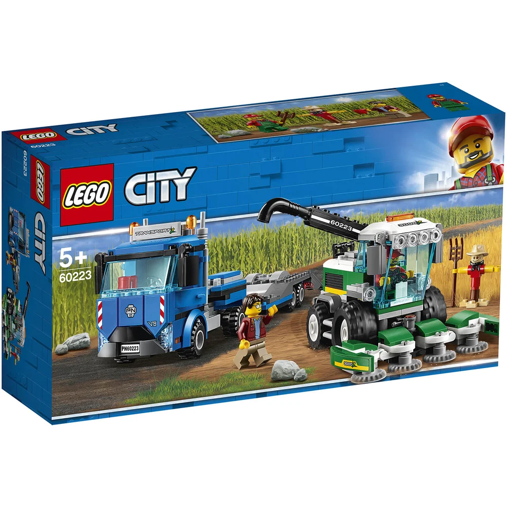 LEGO City Great Vehicles: Harvester Transport (60223) Afbeelding 1