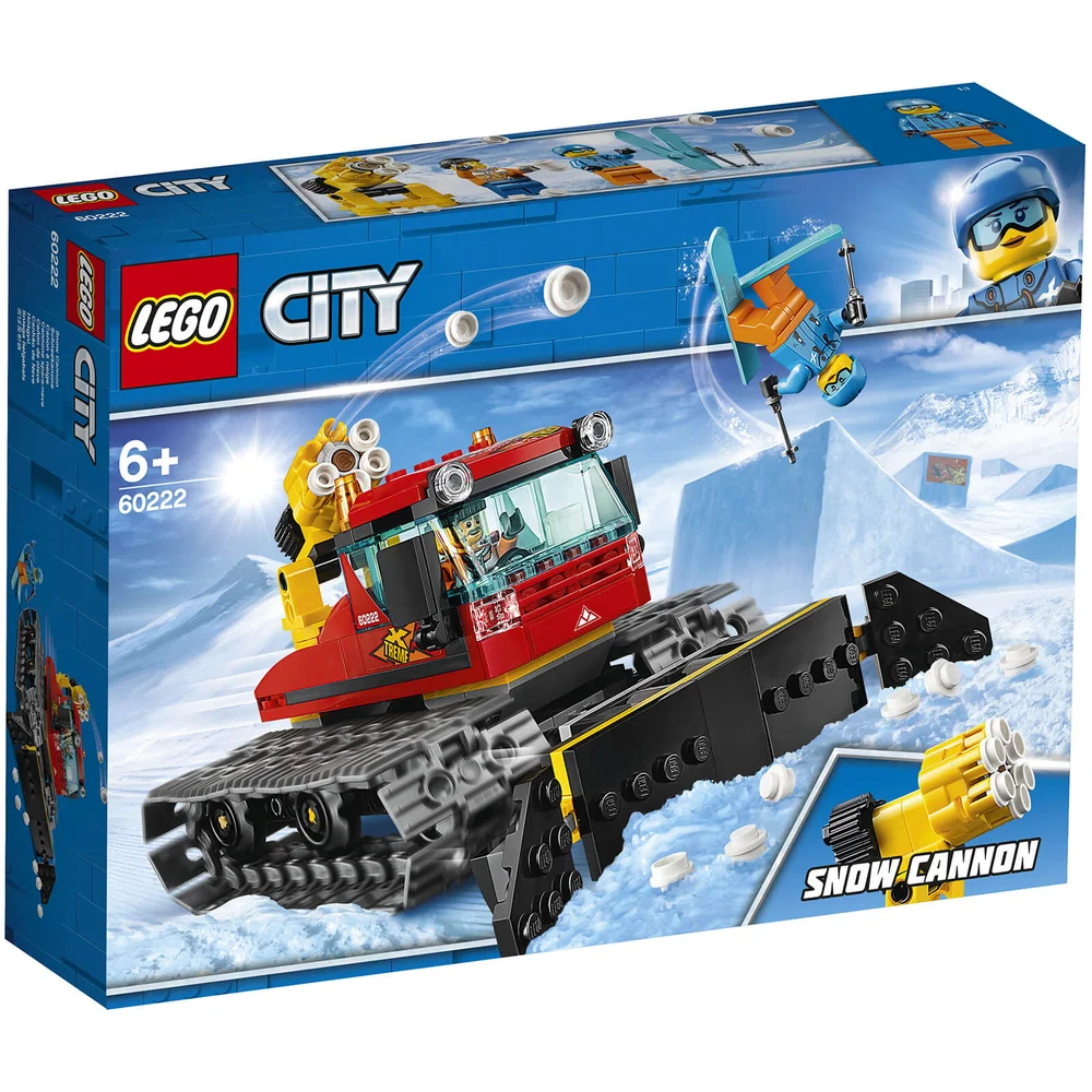 LEGO City: Snow Groomer Plough Winter Holidays Toy (60222) Afbeelding 1