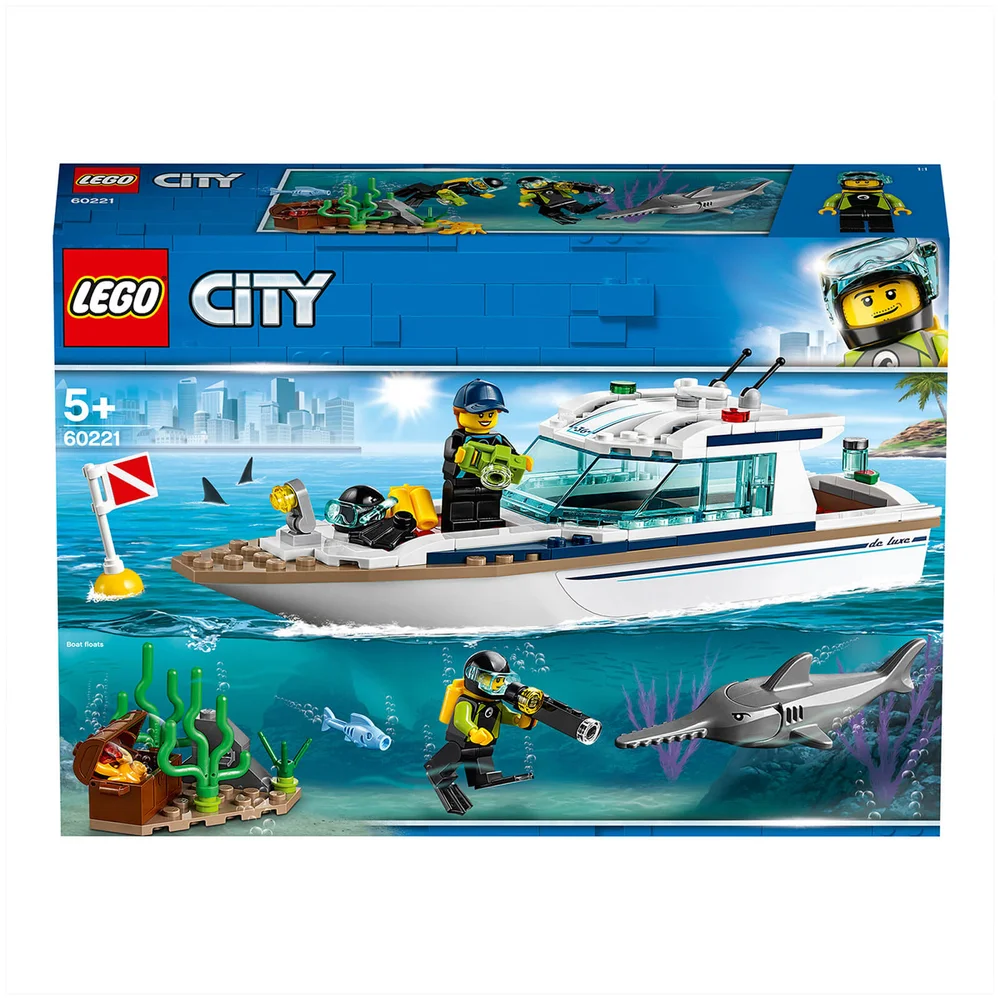 LEGO Stad: Duikboot diepzee boot set (60221) Afbeelding 1