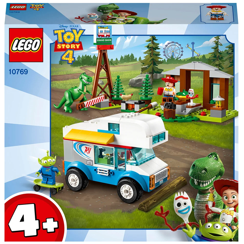 LEGO Toy Story 4: RV Vacation Truck w/ Alien Rex Forky (10769) Afbeelding 1