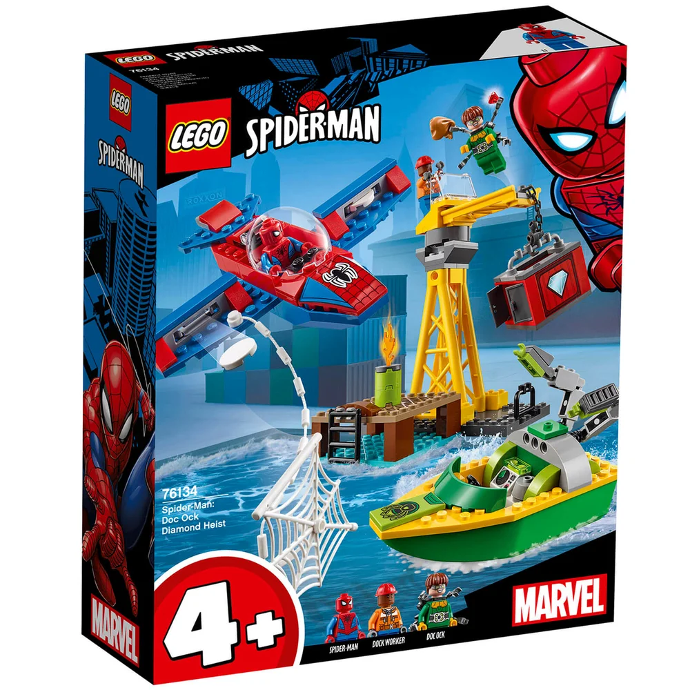 LEGO Super Heroes: Spider-Man: Doc Ock diamantroof (76134) Afbeelding 1
