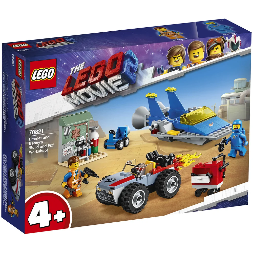 LEGO Movie: Emmet and Benny's 'Build and Fix' Workshop (70821) Afbeelding 1